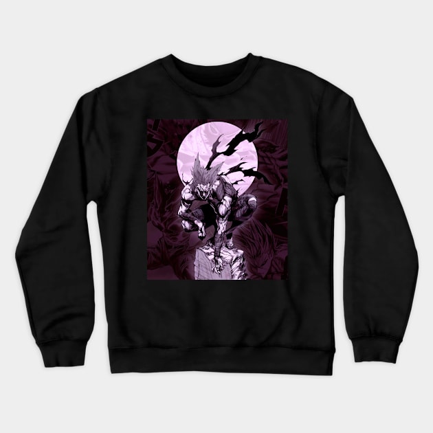 Hero Hunter Garou Crewneck Sweatshirt by Vizewls